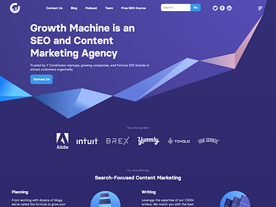 Growth Machine Website