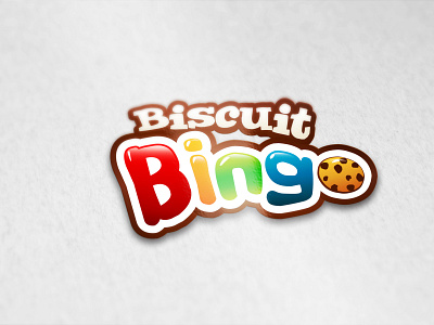 BiscuitBingo Logo awesome bingo brand cartoon casino character clean colorful design gambling game gaming illustration logo mascot playful slots ui vector web