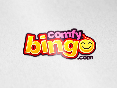 Logo for Comfy Bingo awesome bingo brand cartoon casino character clean colorful design gambling game gaming illustration logo mascot playful slots ui vector web