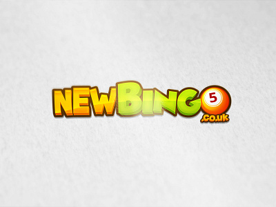 NewBingo logo awesome bingo brand cartoon casino character clean colorful design gambling game gaming illustration logo mascot playful slots ui vector web