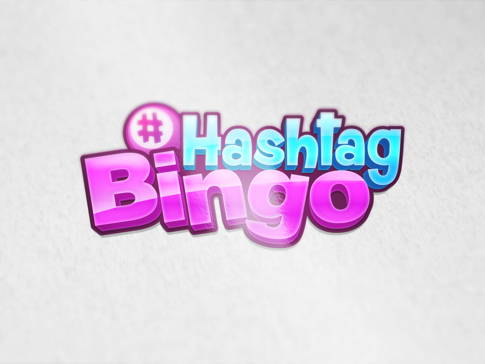 Hashtag Bingo logo by Dierg Paradila on Dribbble