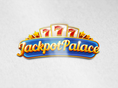 Jackpot Palace logo awesome bingo brand cartoon casino character clean colorful design gambling game gaming illustration logo mascot playful slots ui vector web