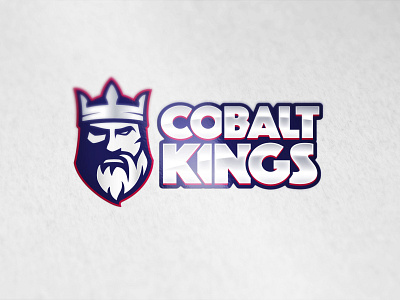 Cobalt Kings Logo Design awesome bingo brand cartoon casino character clean colorful design gambling game gaming illustration logo mascot playful slots ui vector web