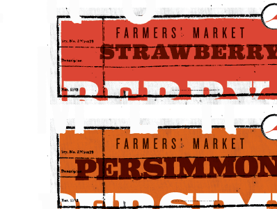 Strawberry and Persimmon beer craft eames famers market fruit persimmon spirits strawberry