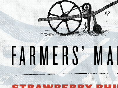 Farmer's Market concept 2 beer craft farm old farm equipment plow spirits