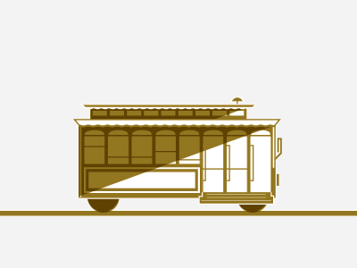 SF trolley car francisco icon icons san san francisco trolley trolley car