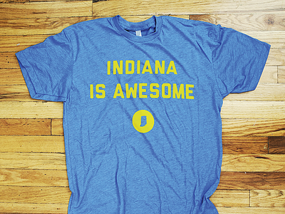 Indiana is awesome tee indiana indiana is awesome t shirt tee tee shirt