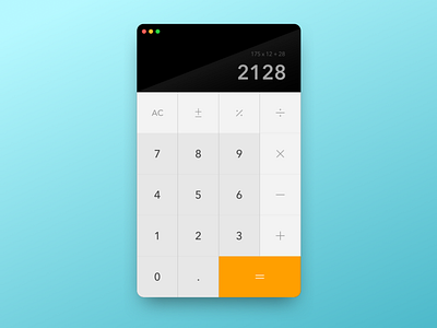 Dailyui 004 Calculator