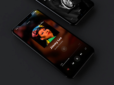 dailyUI 009 Music Player 009 app daily 100 challenge daily challange design music player music player ui ui