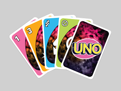 Uno Outer Space Card Game By Ammi Teir On Dribbble