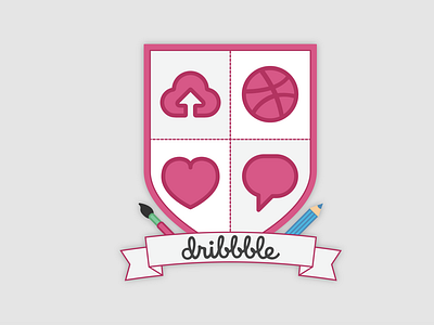 Dribbble Crest