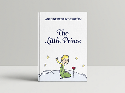 The Little Prince Book Cover book cover drawing illustration