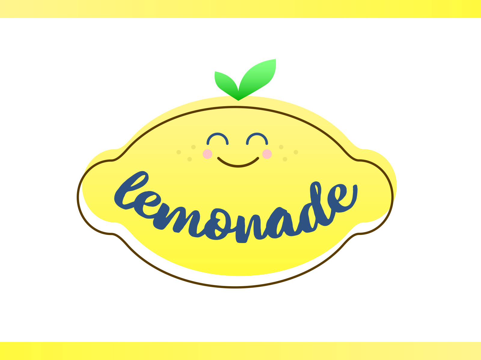 Logo For Lemonade Stand By Ammi Teir On Dribbble