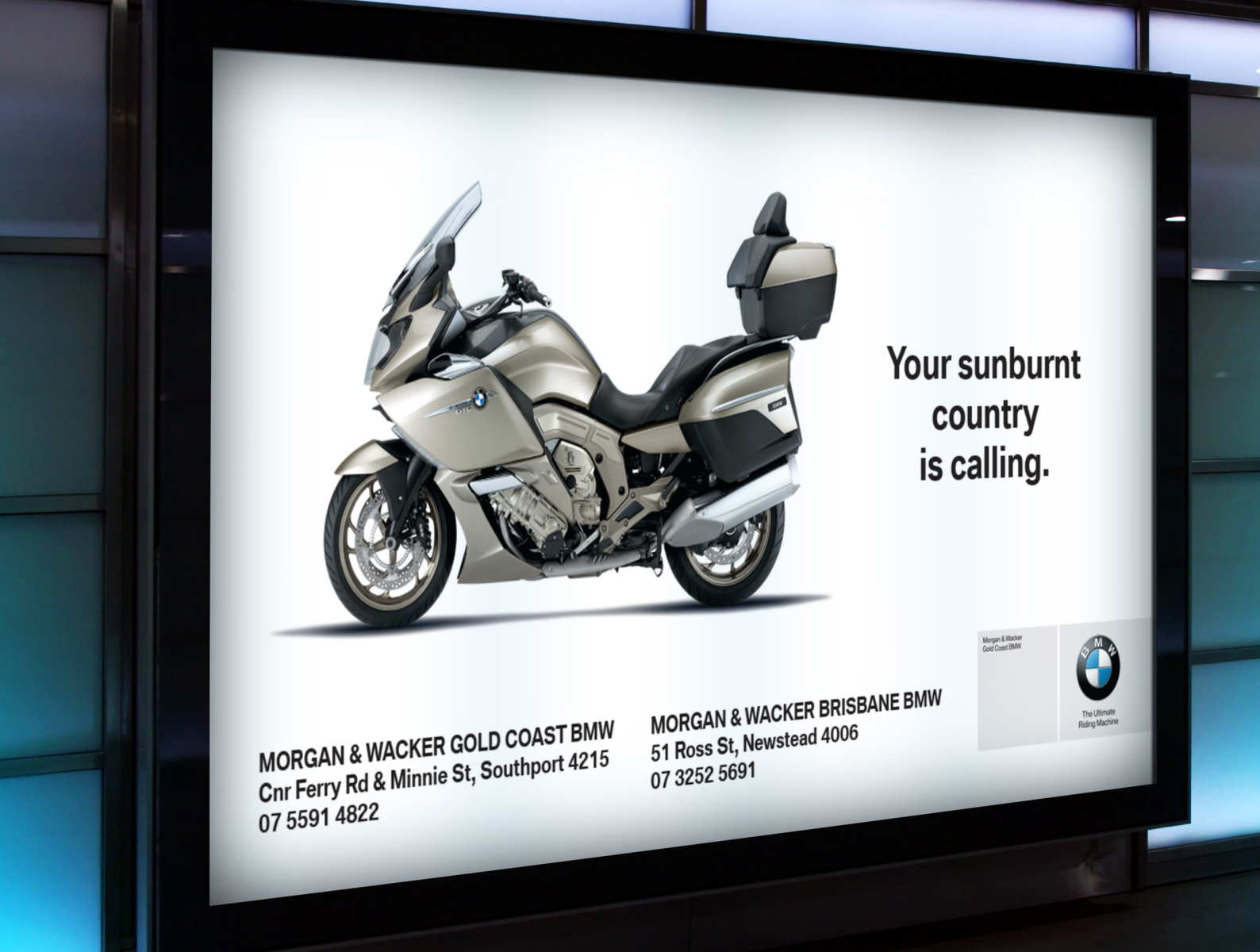 Advertising for BMW motorcycles by Ammi Teir on Dribbble