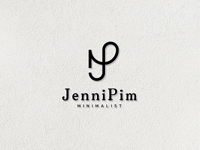 J and P Minimalist brand identity branding design elegant logo minimalist modern simple