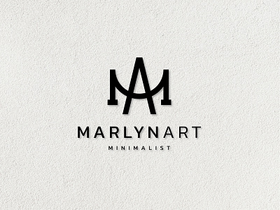 M and A Monogram brand identity branding design elegant fashion logo minimalist modern monogram simple typography