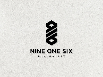 916 apparel brand identity branding design elegant logo minimalist modern monogram simple typography