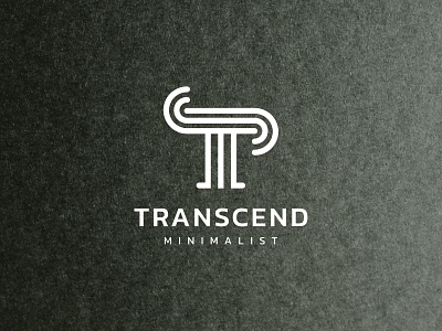 T Minimalist brand identity branding design elegant fashion logo minimalist modern monogram monoline simple typography