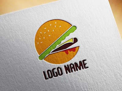 Logo Design burger logo creative creative design creative logo creative logo design creative logos design food logo logo logo a day logo design logotype mokup