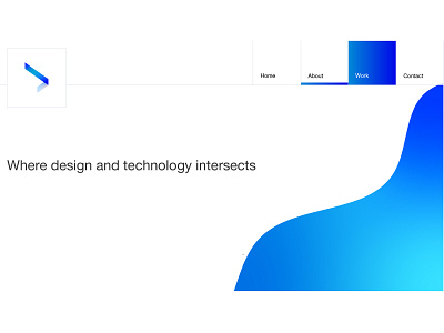 Intersect Concept branding design logo ux web website