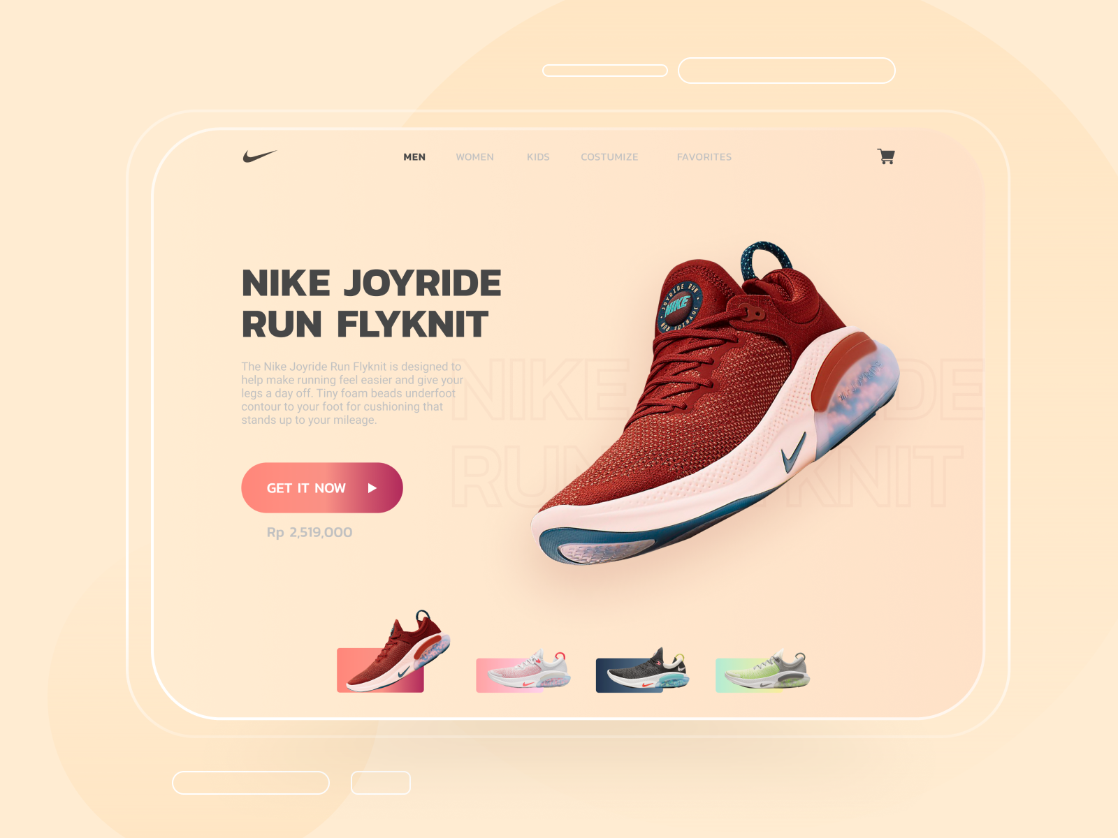 Nike Website Exploration by Rahmad Taufiq on Dribbble