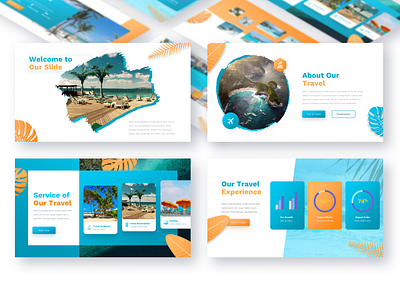 Tour&Travel Pitch Deck Design