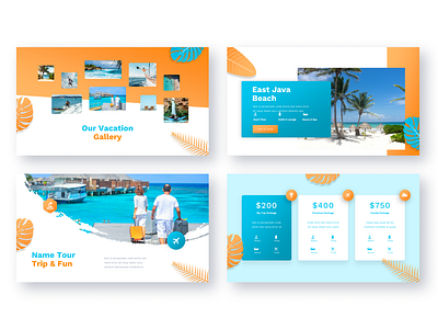 Tour&Travel Pitch Deck Design