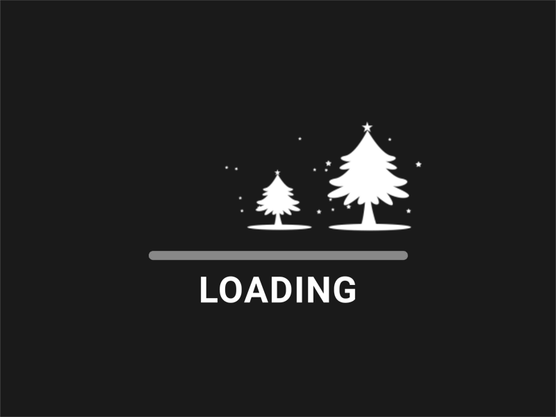LOADING 02 aftereffects animation christmas tree loading lottie