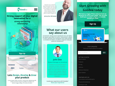 Godea Mobile mobile design mobile ui