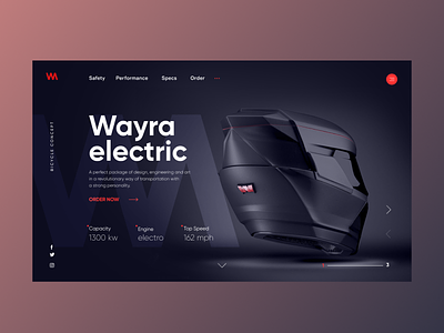 Bicycle homepage figma graphic design ui web web design