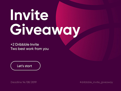 Dribbble Invite