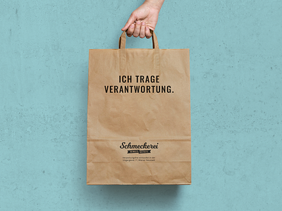 Schmeckerei Paper Bag austria branddesign branding packagedesign paperbag superfesch