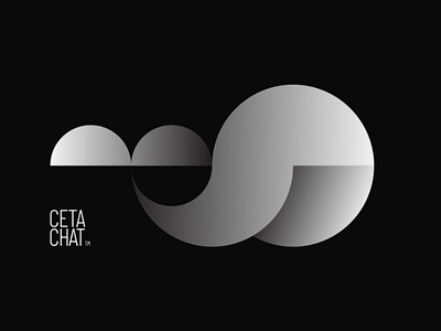 CetaChat - Chatting Platform bnw bold brand brand design branding geometric logo logo concept logo design logo idea logomark mark minimalist modern strong
