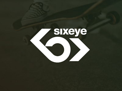 sixeye - Brand Concept 6 abstract bold brand brand identity branding design geometric icon lettermark logo logomark logotype loud mark minimal minimalist modern skate symbol