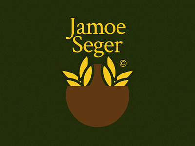 Jamoe Seger - Herb Drinks bold brand clean design geometric green health herb leaves lettermark logo logo design logomark logotype loud mark minimalist modern plant shapes