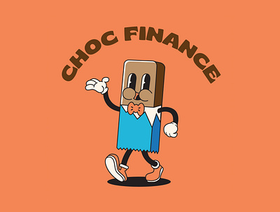 Logo Design for Choc Finance art direction branding illustration logo design