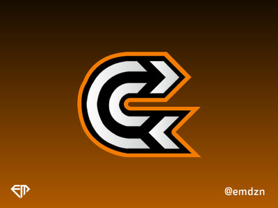 LETTER C LOGO ESPORTS by @emdzn