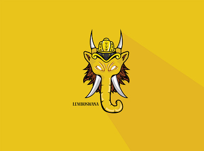 lembuswana animation branding culture design icon illustrator local logo