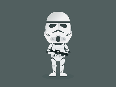 Stormtrooper illustration star wars stormtrooper vector