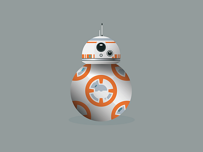 BB-8 bb 8 illustration star wars vector