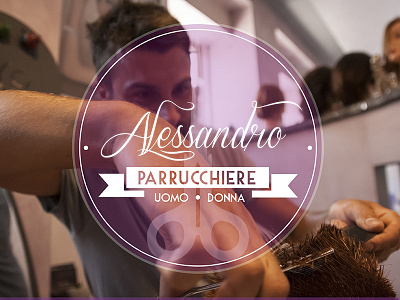 .: Alessandro :. barber hairdresser italy violet