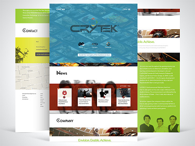 ::: Crytek Website's reStyle :::