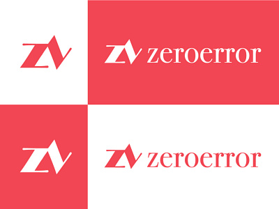 zeroerror QA branding creative design graphic design illustration logo logo design typography