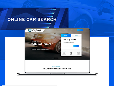 Online Car Search creative design illustration user inteface ux webdesign wordpress