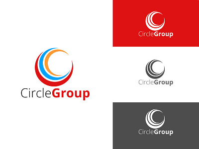 Circle logo design mark