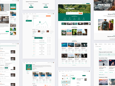sDiscovery - Additional Pages design destination direction guide kit map maps tours travel travel agency travel app traveling trip planner trips vietnam