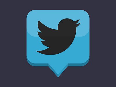 TweetDeck Flat Icon flat icon