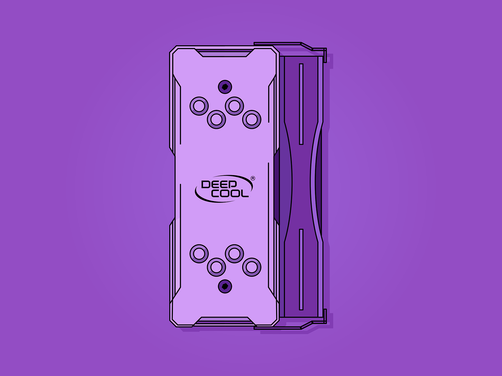 Deepcool Gammaxx GTE V2 RGB by Leo Lutia on Dribbble
