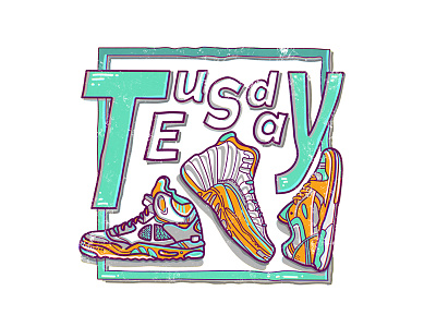 Tuesday - Sticker