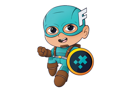 FII IT-st - Captain IT-st Sticker art artwork captain america cartoon character cartoon illustration character characterdesign comicsart design design art digital illustration drawingart fanart illustration illustration art ipadproart procreate sticker design superhero vector